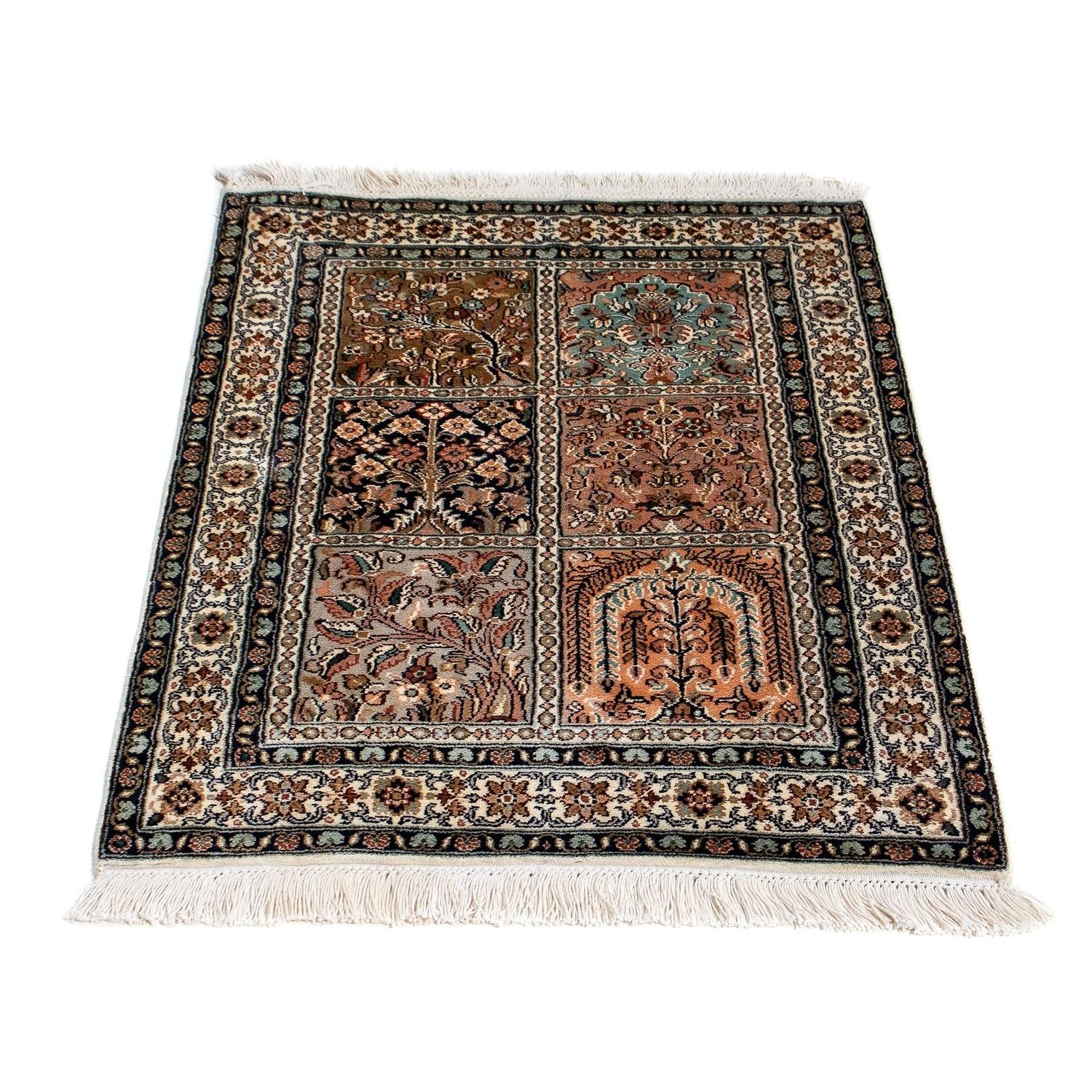 Alfombra persa - Clásica - 89 x 62 cm - multicolor