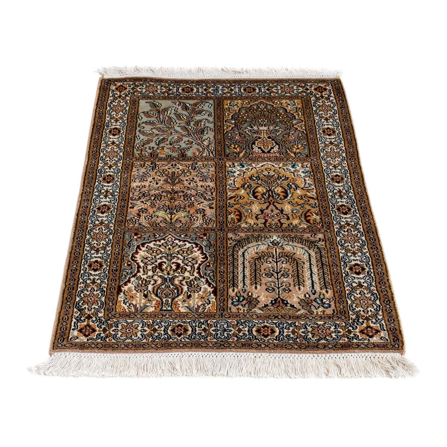 Alfombra persa - Clásica - 90 x 59 cm - multicolor