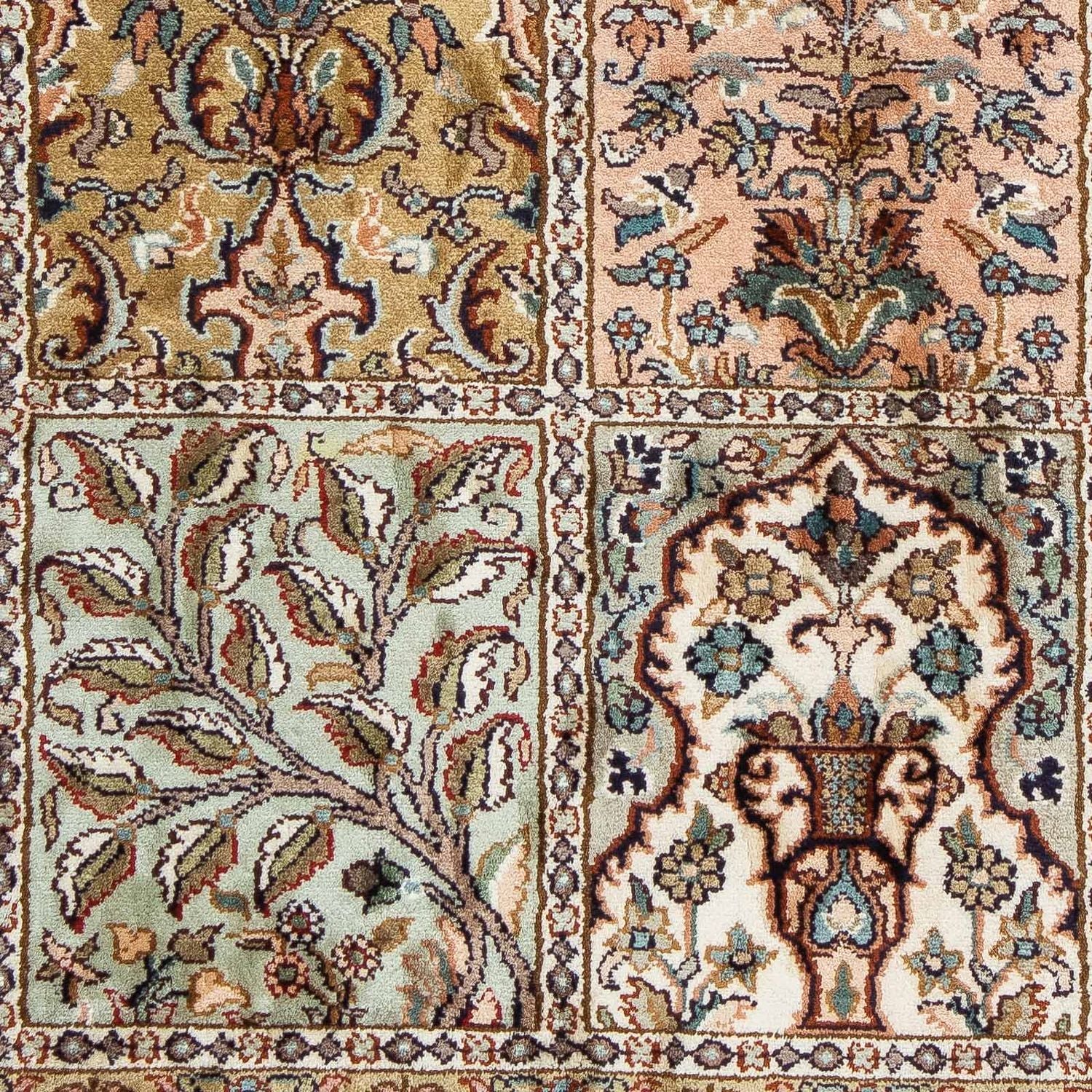 Alfombra persa - Clásica - 94 x 63 cm - multicolor