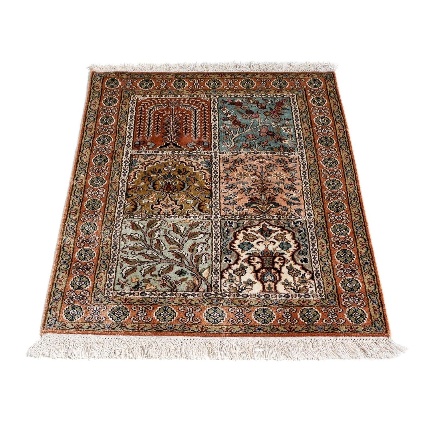 Alfombra persa - Clásica - 94 x 63 cm - multicolor