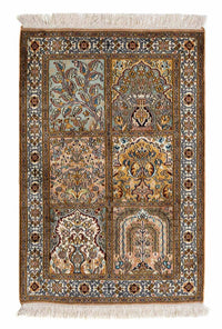 Alfombra persa - Clásica - 92 x 62 cm - multicolor