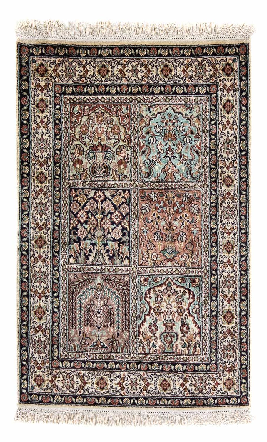Alfombra persa - Clásica - 95 x 65 cm - multicolor