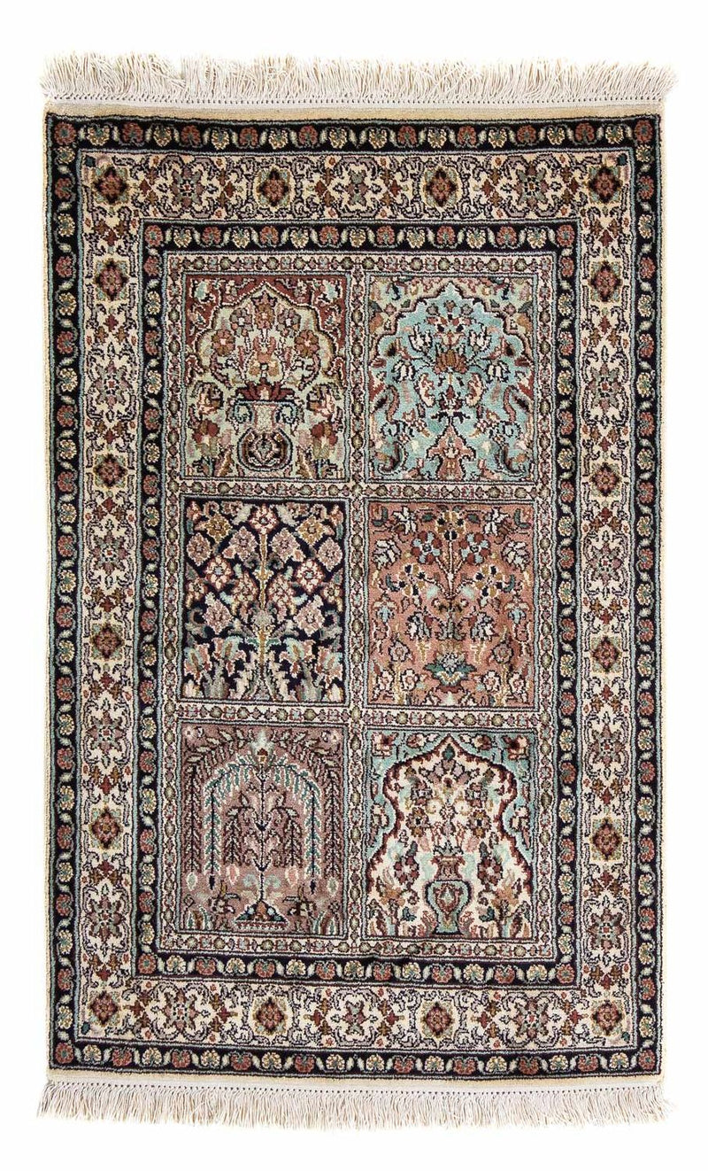 Alfombra persa - Clásica - 95 x 65 cm - multicolor