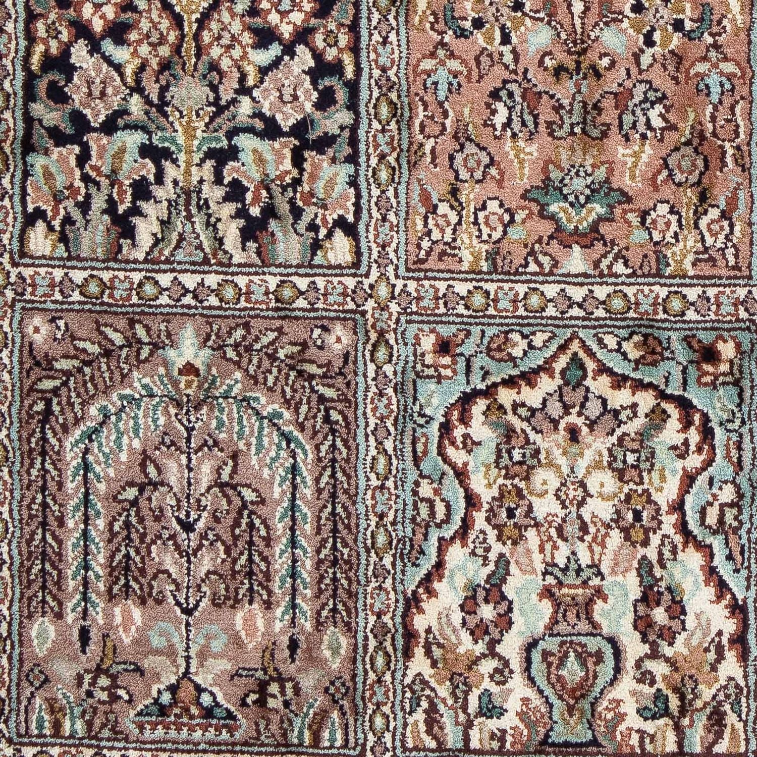 Alfombra persa - Clásica - 95 x 65 cm - multicolor