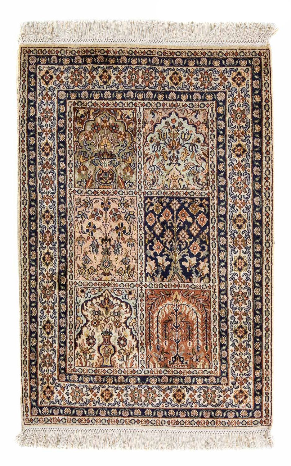 Alfombra persa - Clásica - 94 x 64 cm - multicolor