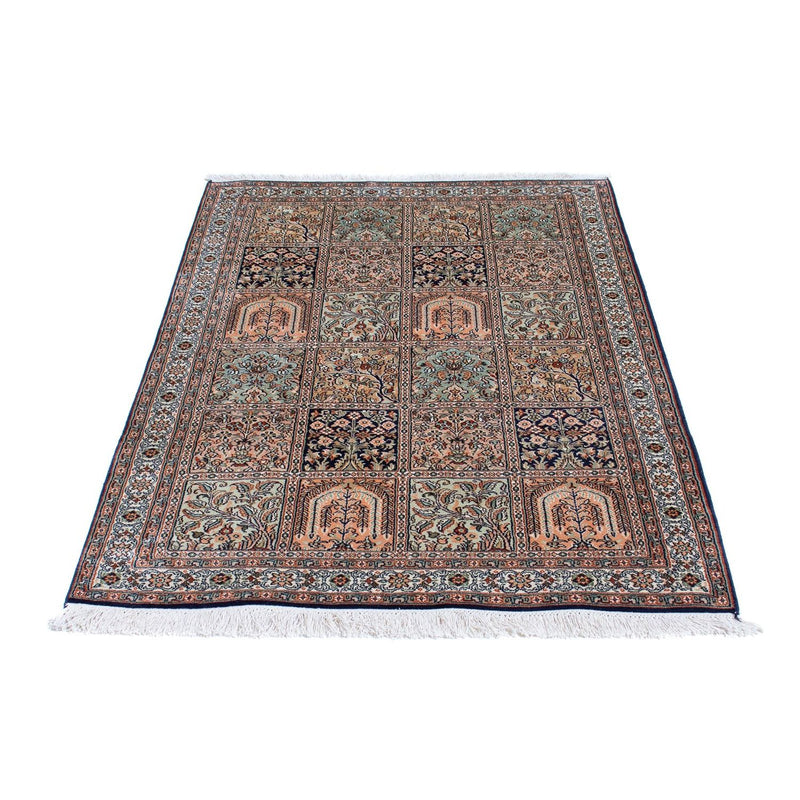 Alfombra de seda - Seda de Cachemira - 152 x 94 cm - multicolor