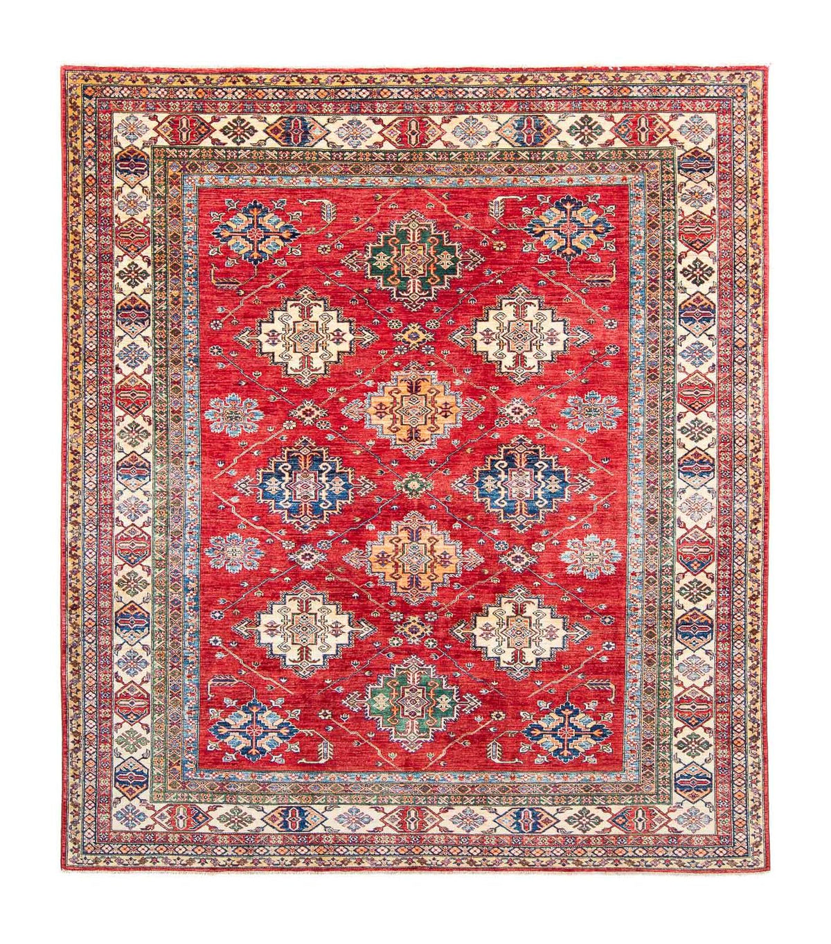 Alfombra Ziegler - Kazak - 280 x 241 cm - rojo