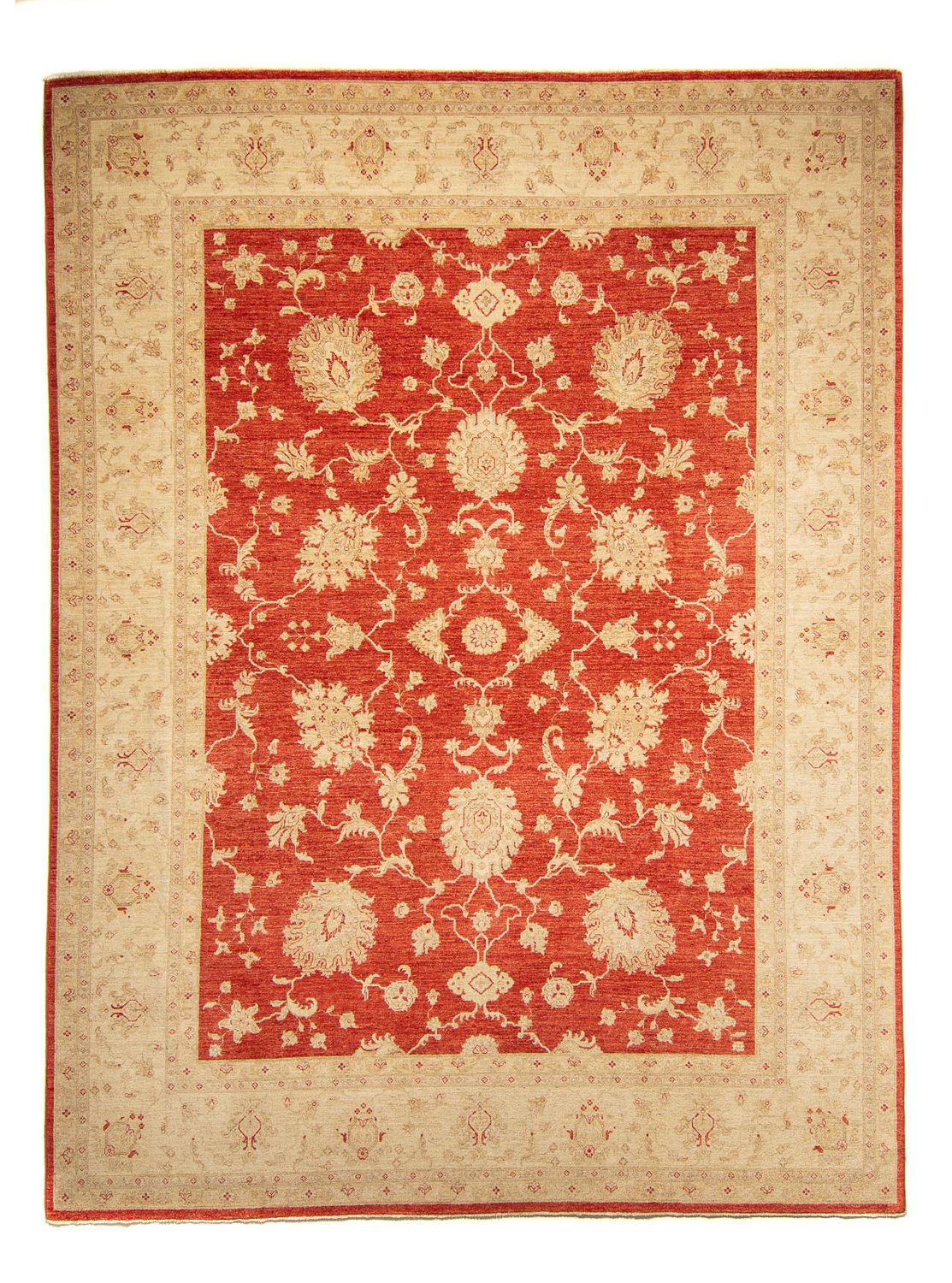 Alfombra Ziegler - Kazak - 363 x 276 cm - rojo