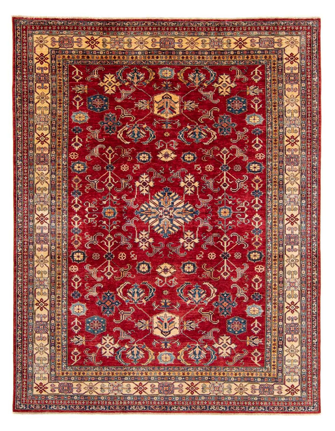 Alfombra Ziegler - Kazak - 303 x 237 cm - rojo oscuro