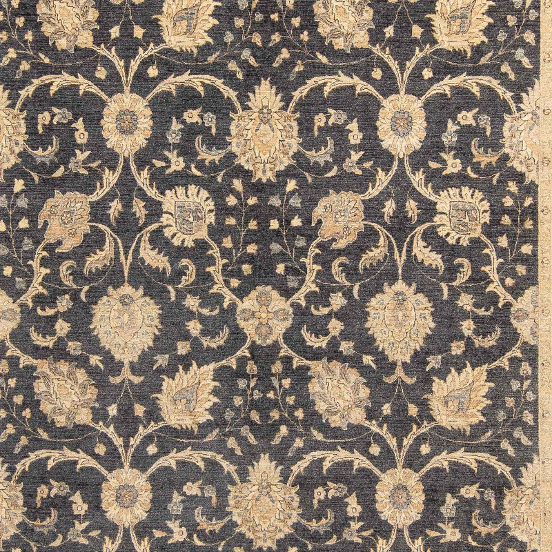 Alfombra Ziegler - Moderna - 380 x 303 cm - marrón oscuro
