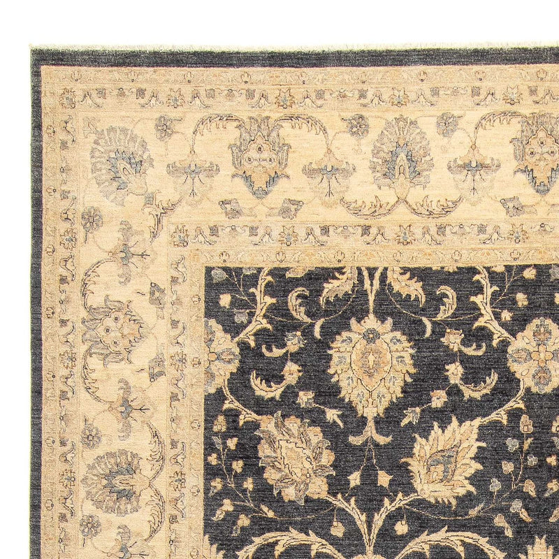Alfombra Ziegler - Moderna - 380 x 303 cm - marrón oscuro