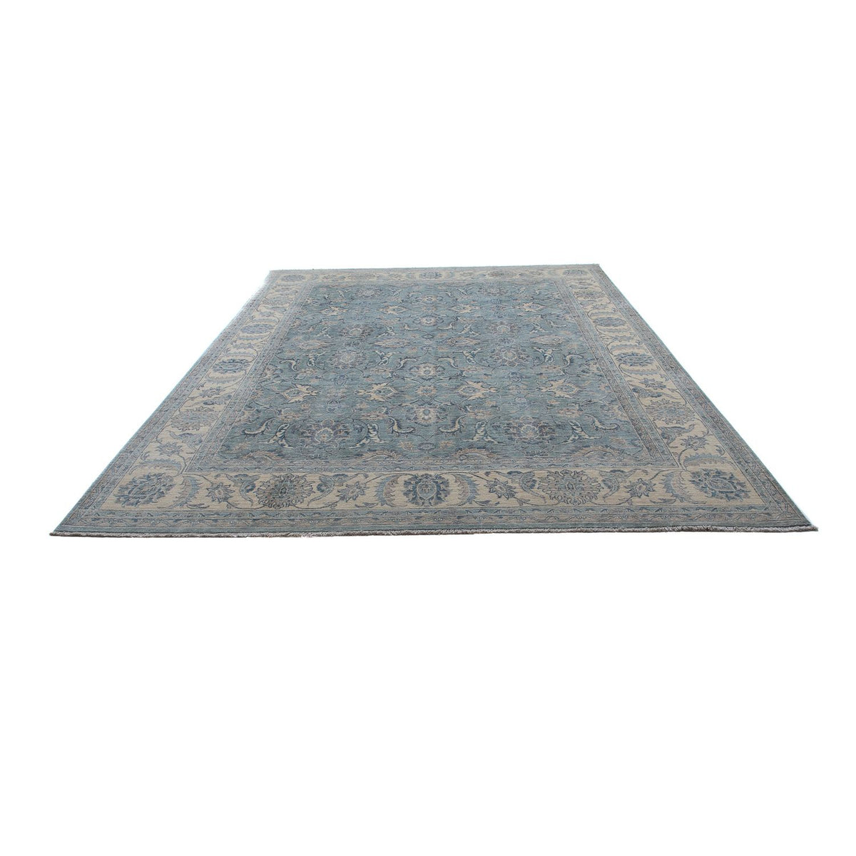 Alfombra Ziegler - 306 x 232 cm - azul