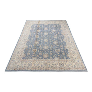 Alfombra Ziegler - 440 x 347 cm - azul oscuro