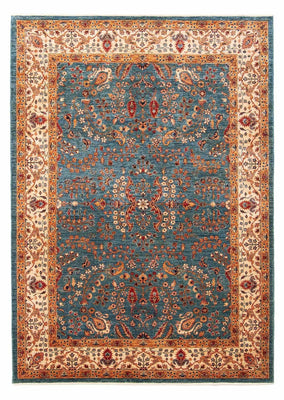 Alfombra Ziegler - 238 x 173 cm - azul oscuro