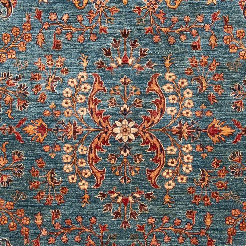 Alfombra Ziegler - 238 x 173 cm - azul oscuro