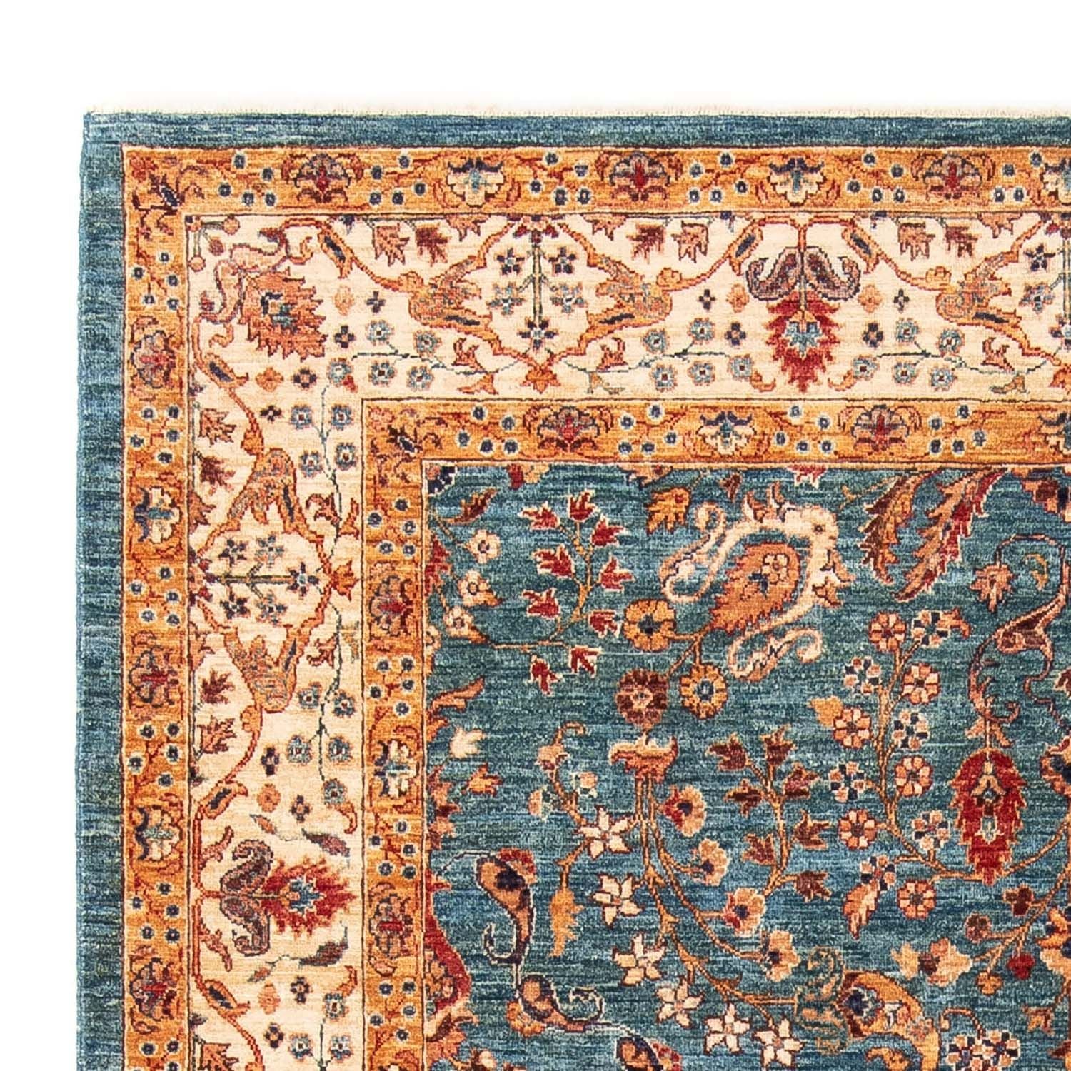 Alfombra Ziegler - 238 x 173 cm - azul oscuro