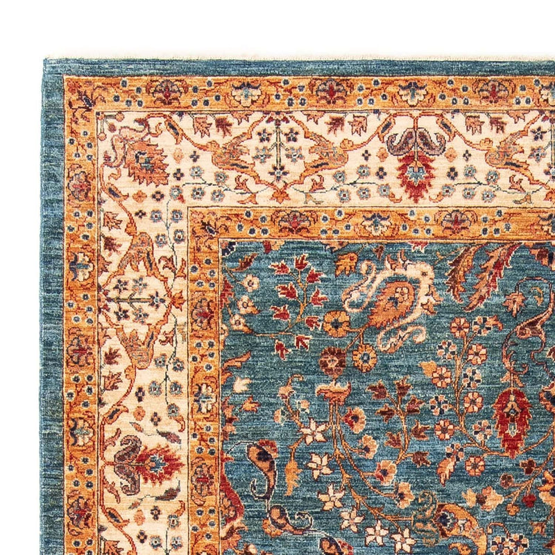Alfombra Ziegler - 238 x 173 cm - azul oscuro