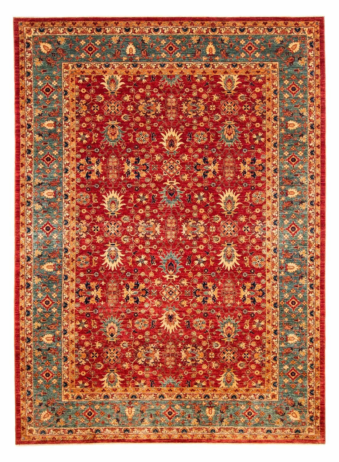 Alfombra Ziegler - 294 x 204 cm - rojo oscuro