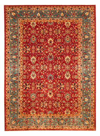 Alfombra Ziegler - 294 x 204 cm - rojo oscuro