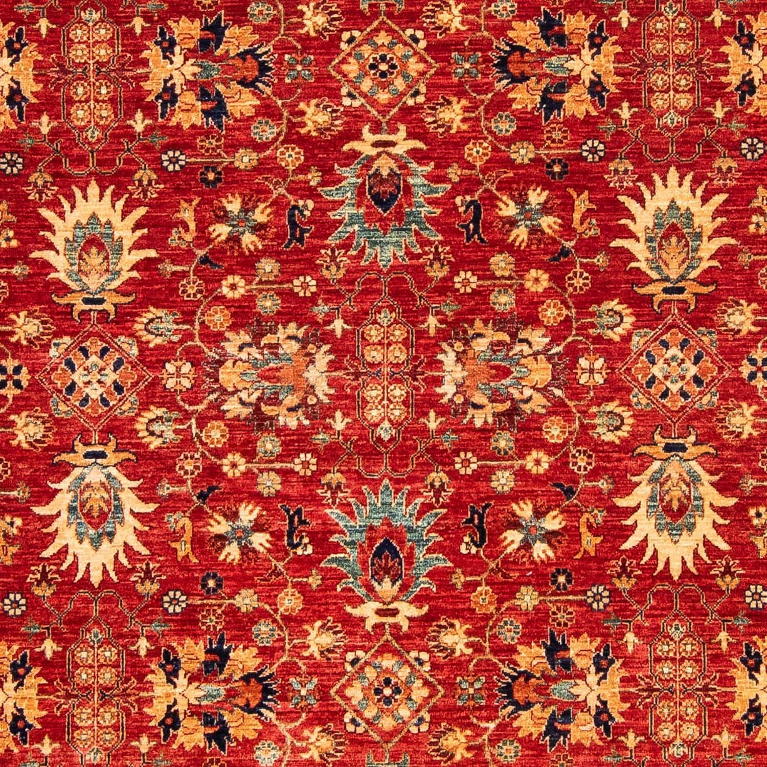 Alfombra Ziegler - 294 x 204 cm - rojo oscuro