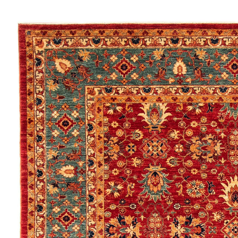 Alfombra Ziegler - 294 x 204 cm - rojo oscuro