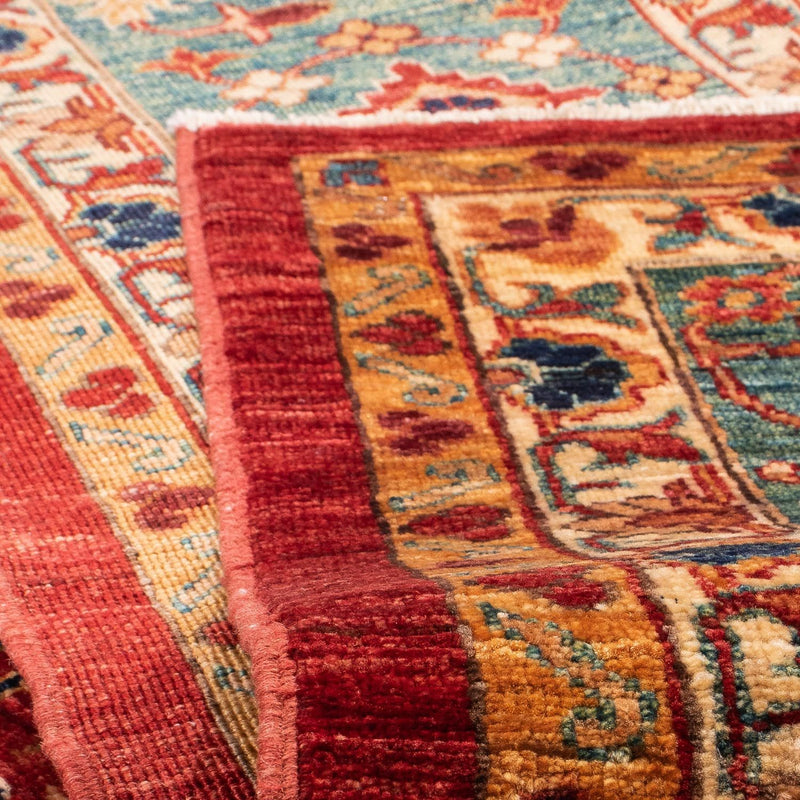 Alfombra Ziegler - 294 x 204 cm - rojo oscuro