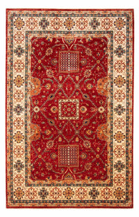 Alfombra Ziegler - 319 x 207 cm - rojo oscuro