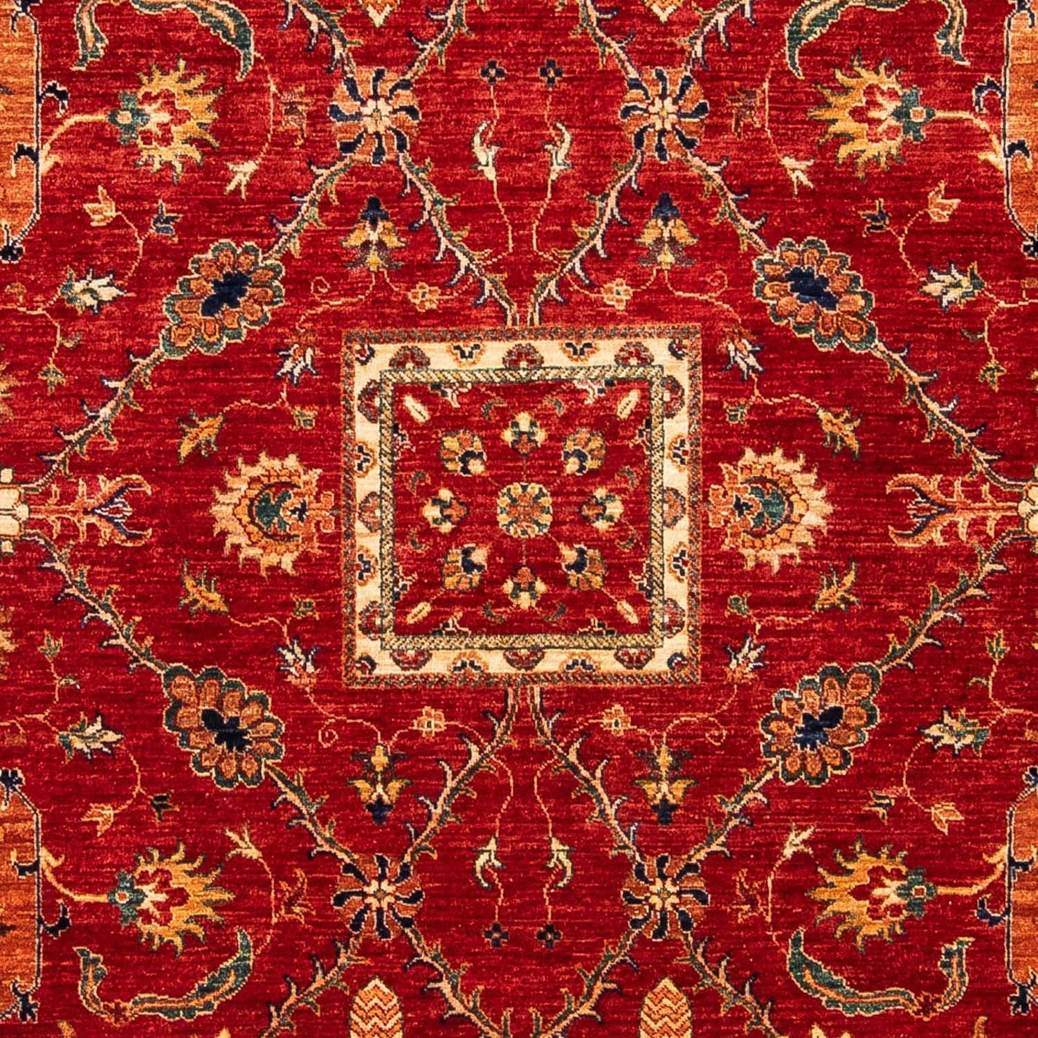 Alfombra Ziegler - 319 x 207 cm - rojo oscuro