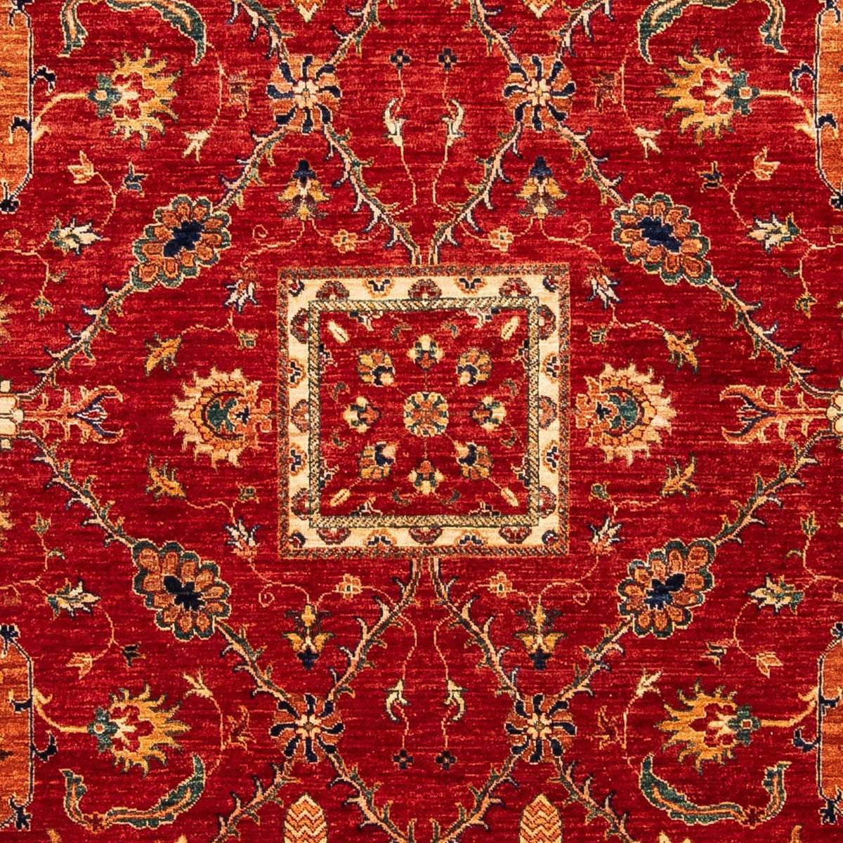 Alfombra Ziegler - 319 x 207 cm - rojo oscuro
