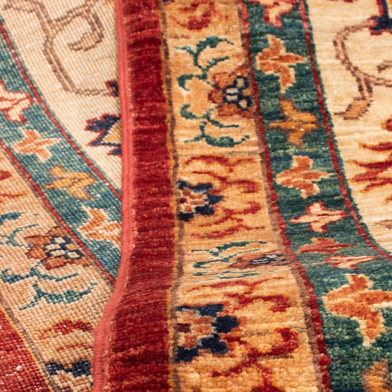 Alfombra Ziegler - 319 x 207 cm - rojo oscuro