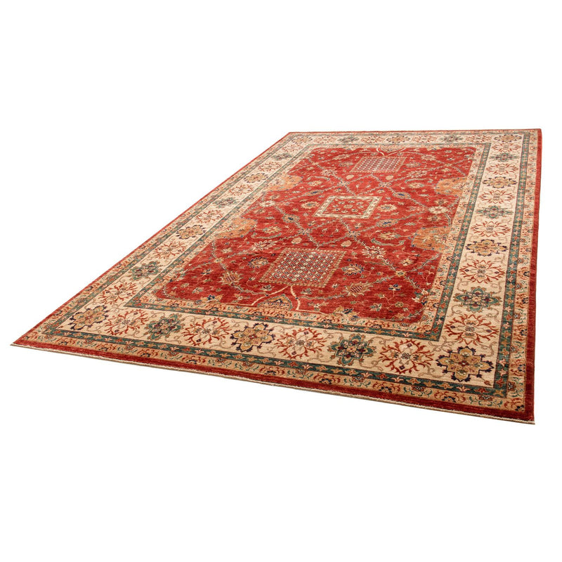 Alfombra Ziegler - 319 x 207 cm - rojo oscuro