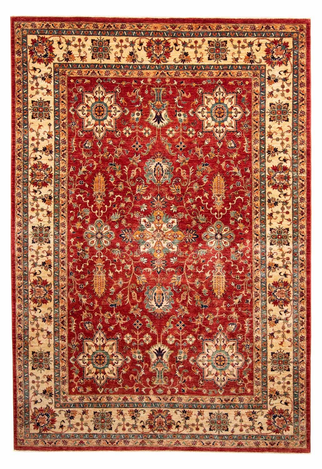 Alfombra Ziegler - 288 x 204 cm - rojo oscuro