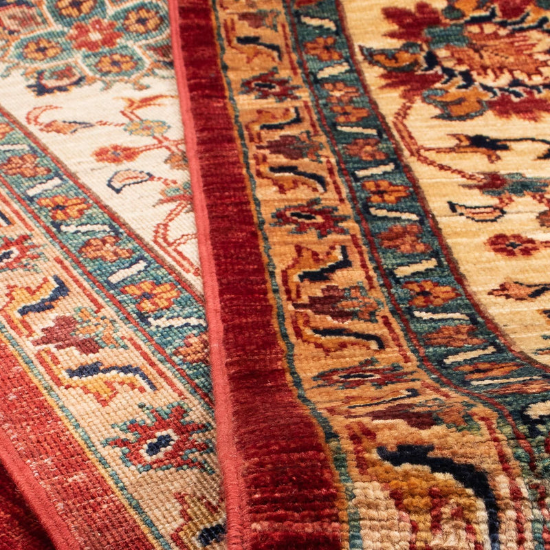 Alfombra Ziegler - 288 x 204 cm - rojo oscuro