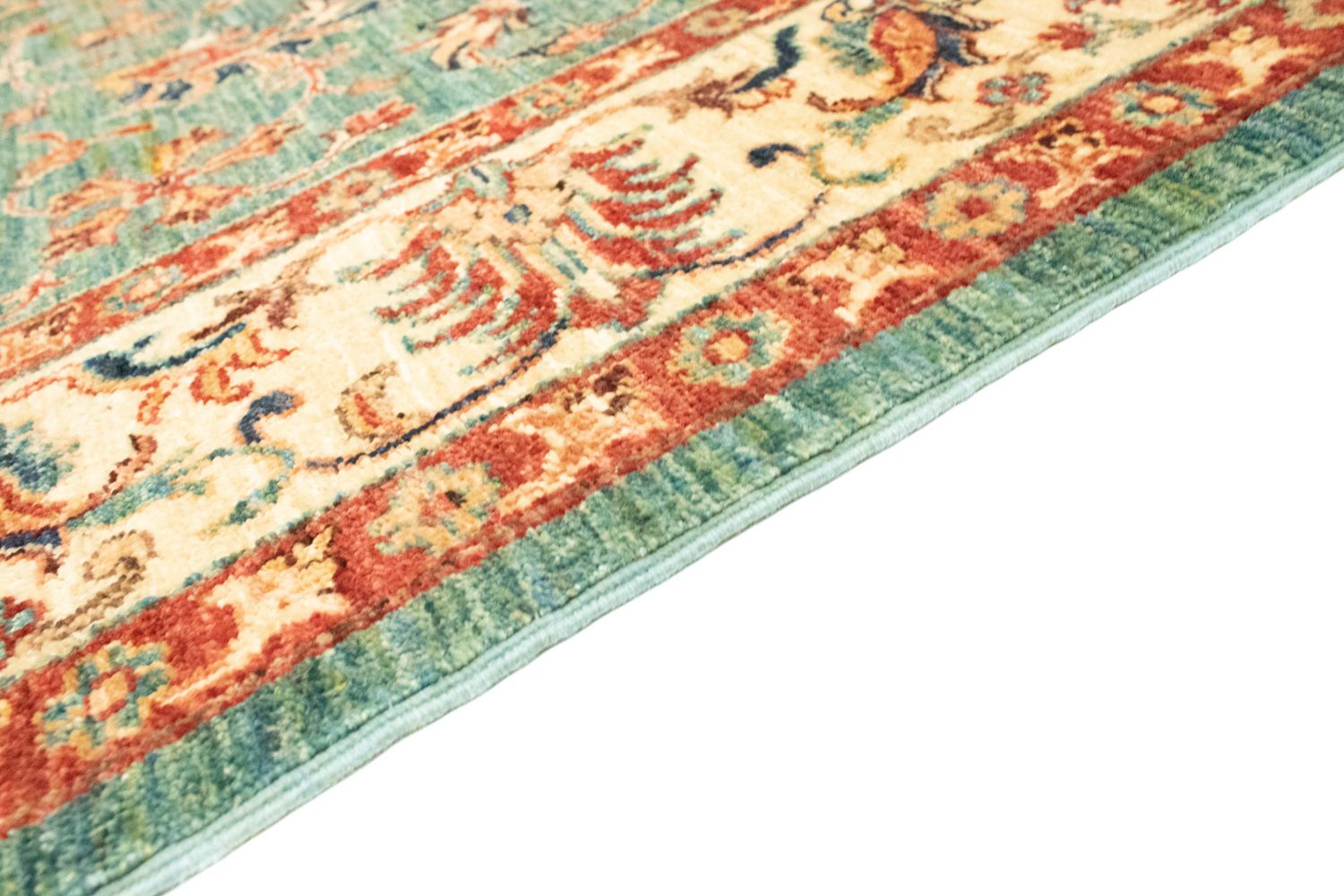 Alfombra Ziegler - 197 x 150 cm - verde