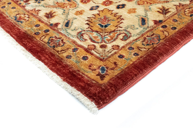 Alfombra afgana - 207 x 149 cm - rojo