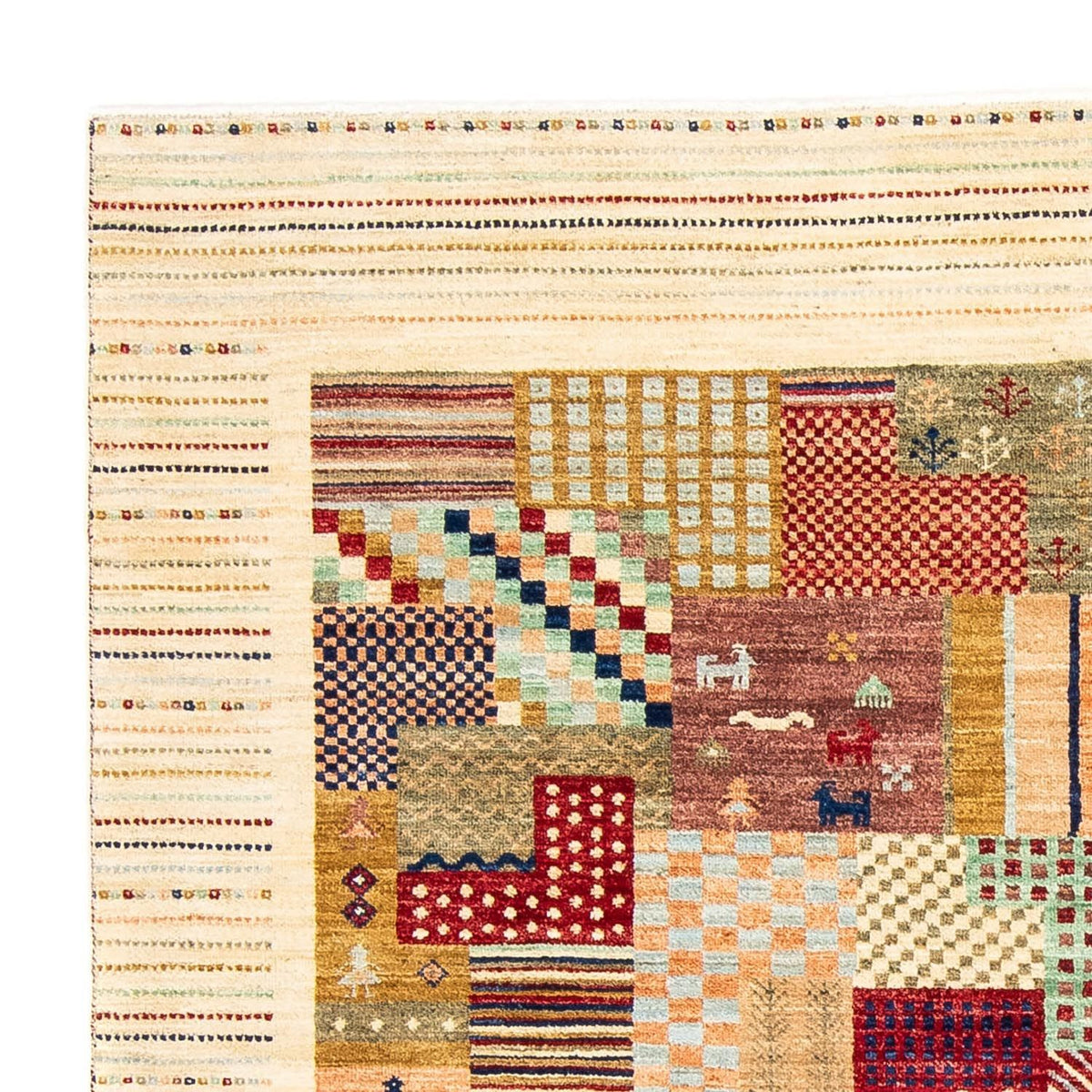 Loribaft Alfombra 173x235cm - Perserteppich Wollteppich