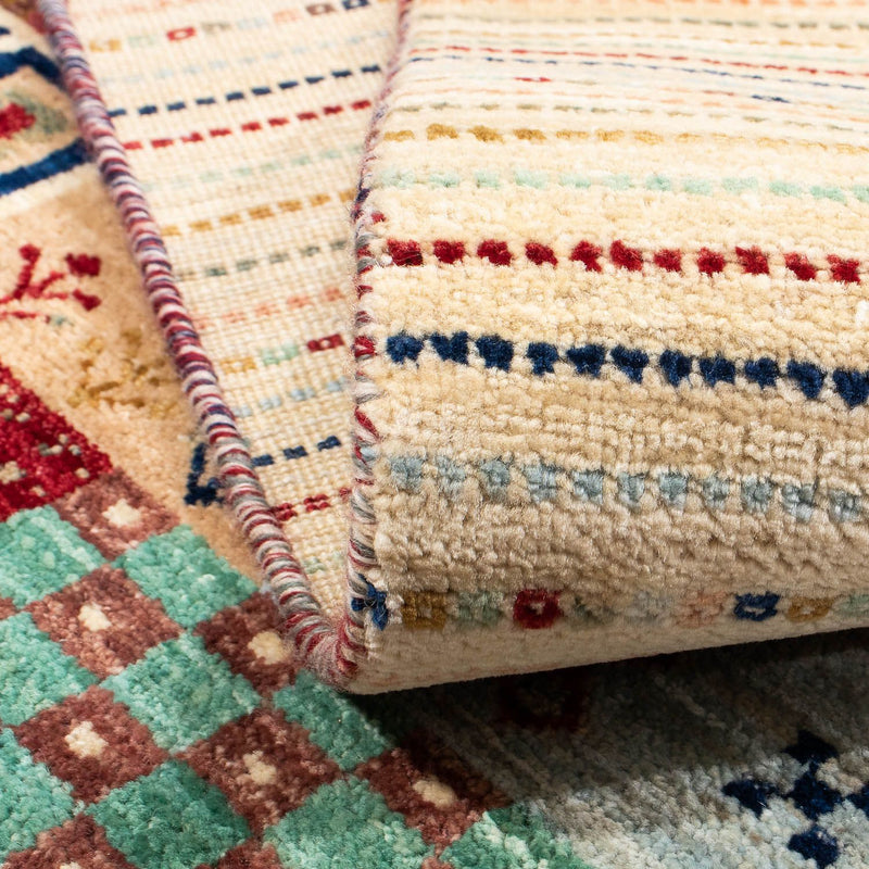 Alfombra Gabbeh - Loribaft Persa - 235 x 173 cm - beige