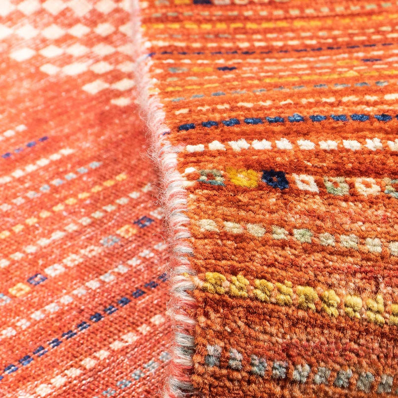 Alfombra Gabbeh - Loribaft Persa - 228 x 170 cm - óxido