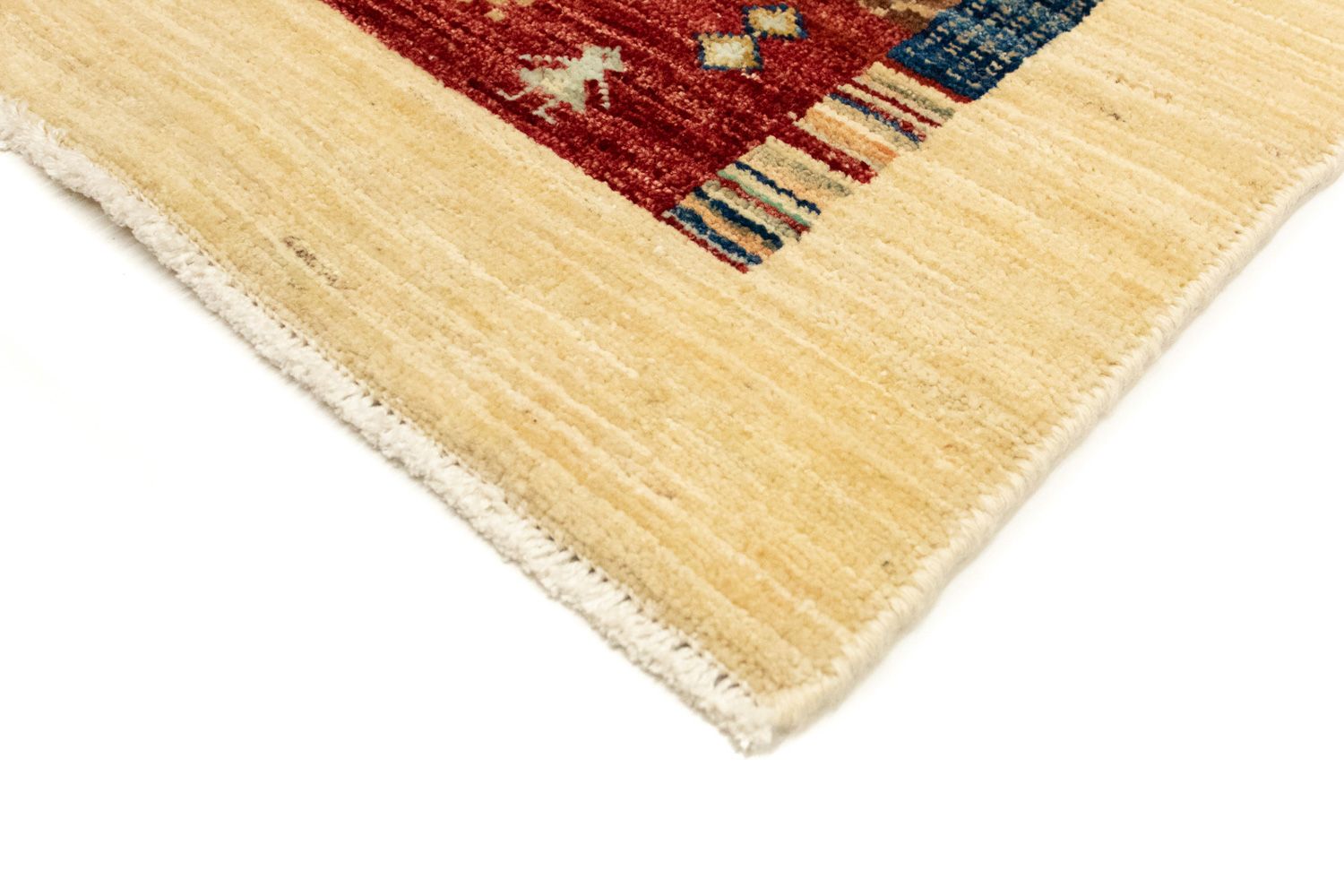 Alfombra de diseño - 137 x 70 cm - beige