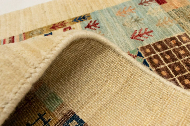 Alfombra de diseño - 137 x 70 cm - beige