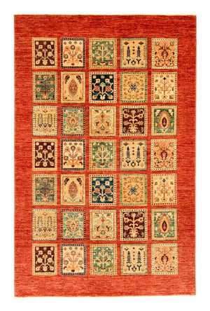 Alfombra Ziegler - 209 x 149 cm - naranja