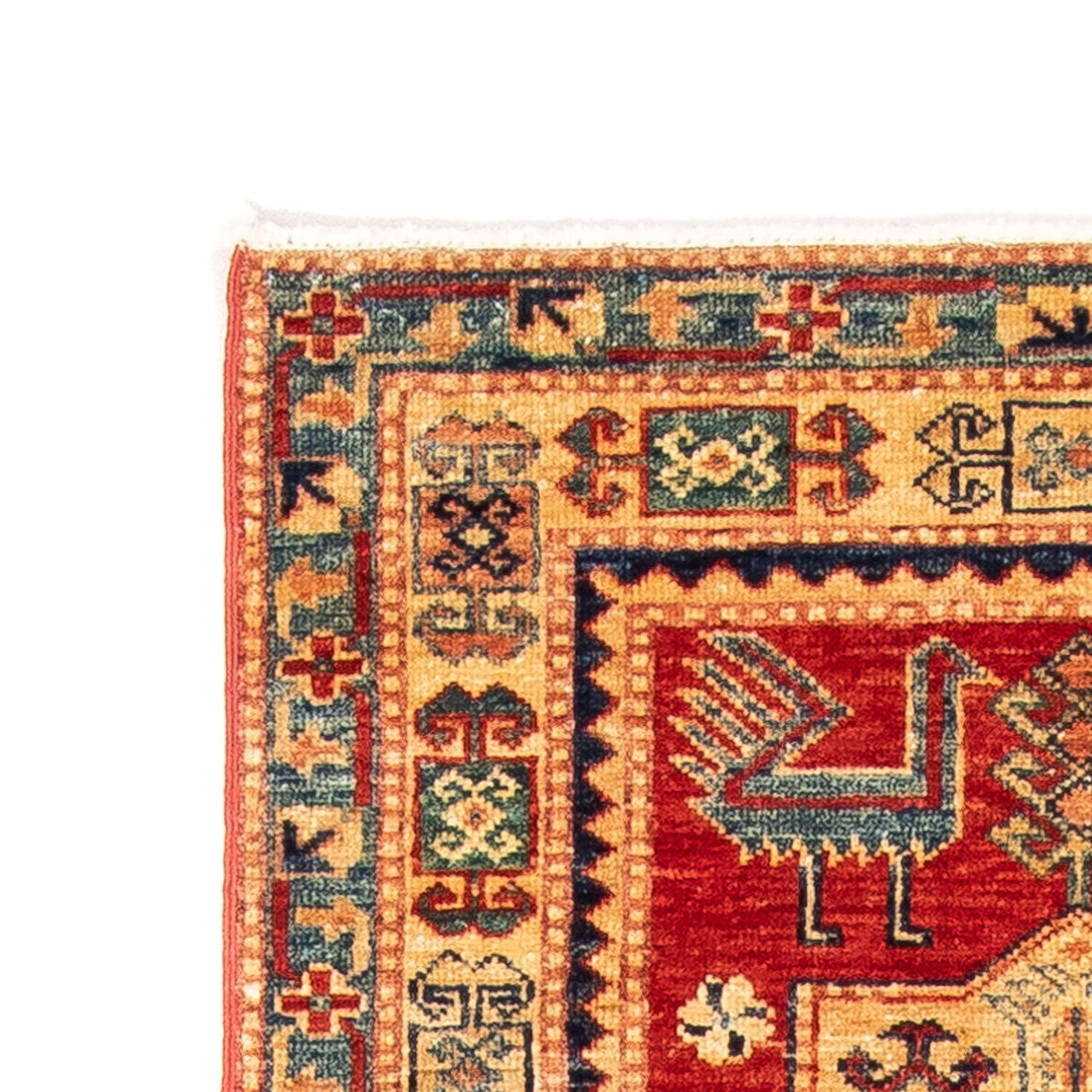 Alfombra de pasillo Alfombra Ziegler - Kazak - 266 x 77 cm - rojo