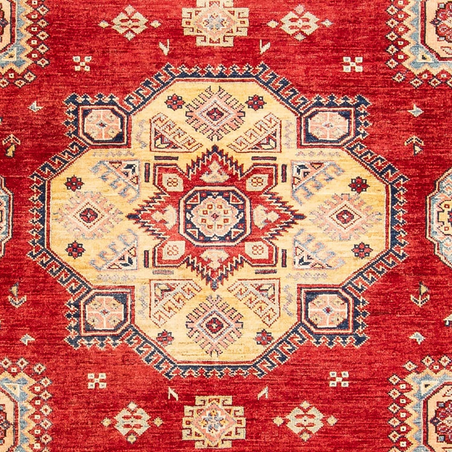 Alfombra Ziegler - Kazak - 303 x 218 cm - rojo oscuro
