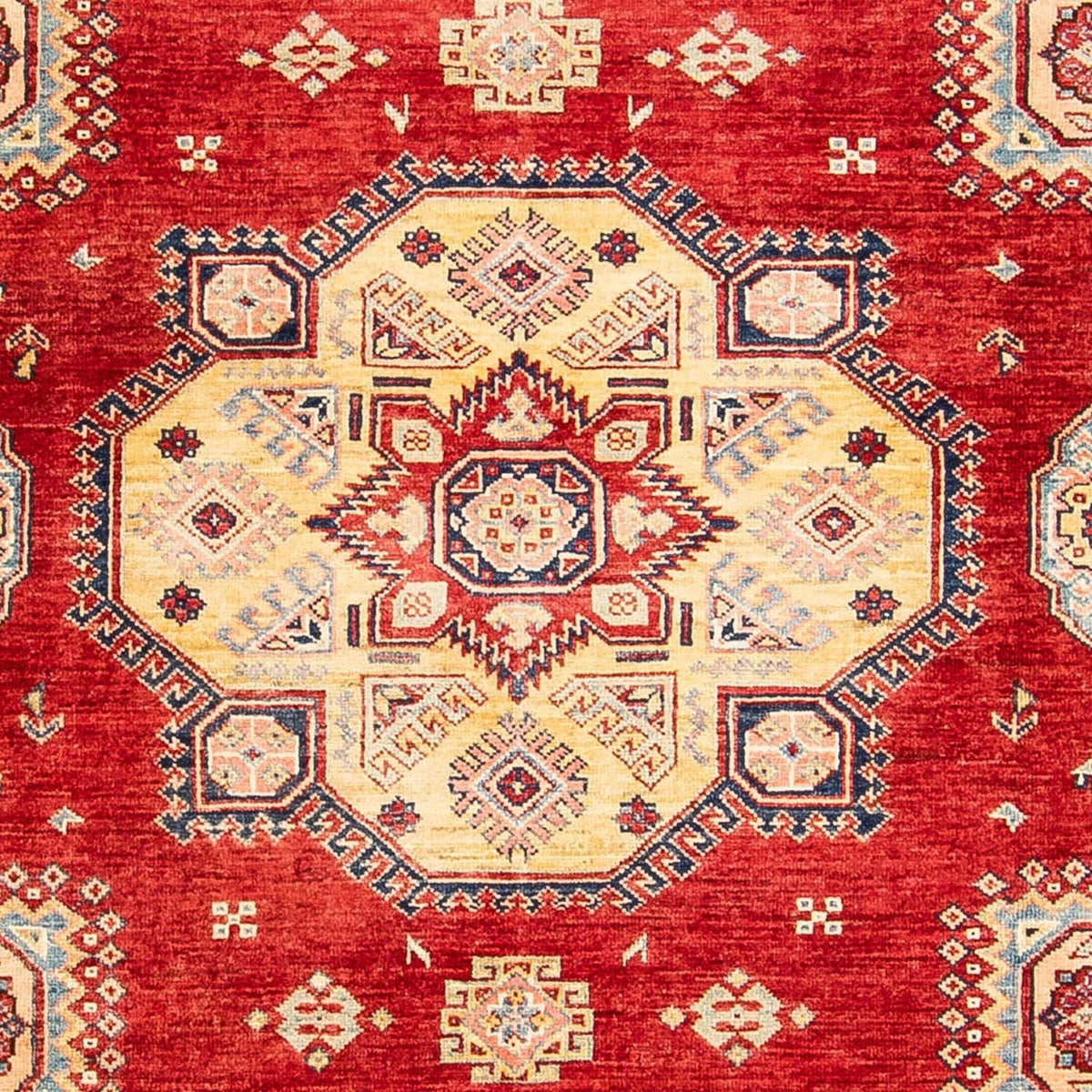 Alfombra Ziegler - Kazak - 303 x 218 cm - rojo oscuro