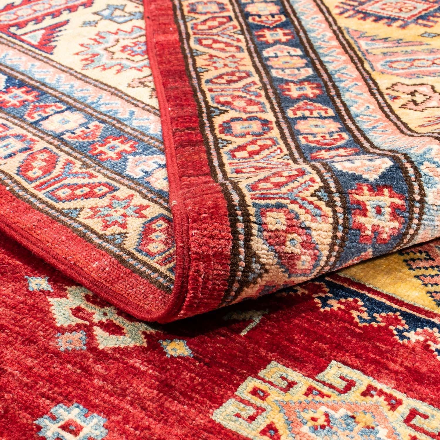 Alfombra Ziegler - Kazak - 303 x 218 cm - rojo oscuro
