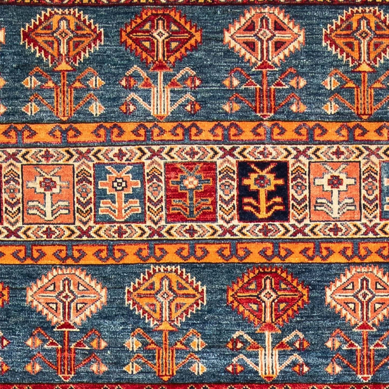Alfombra Ziegler - Kazak - 275 x 186 cm - turquesa