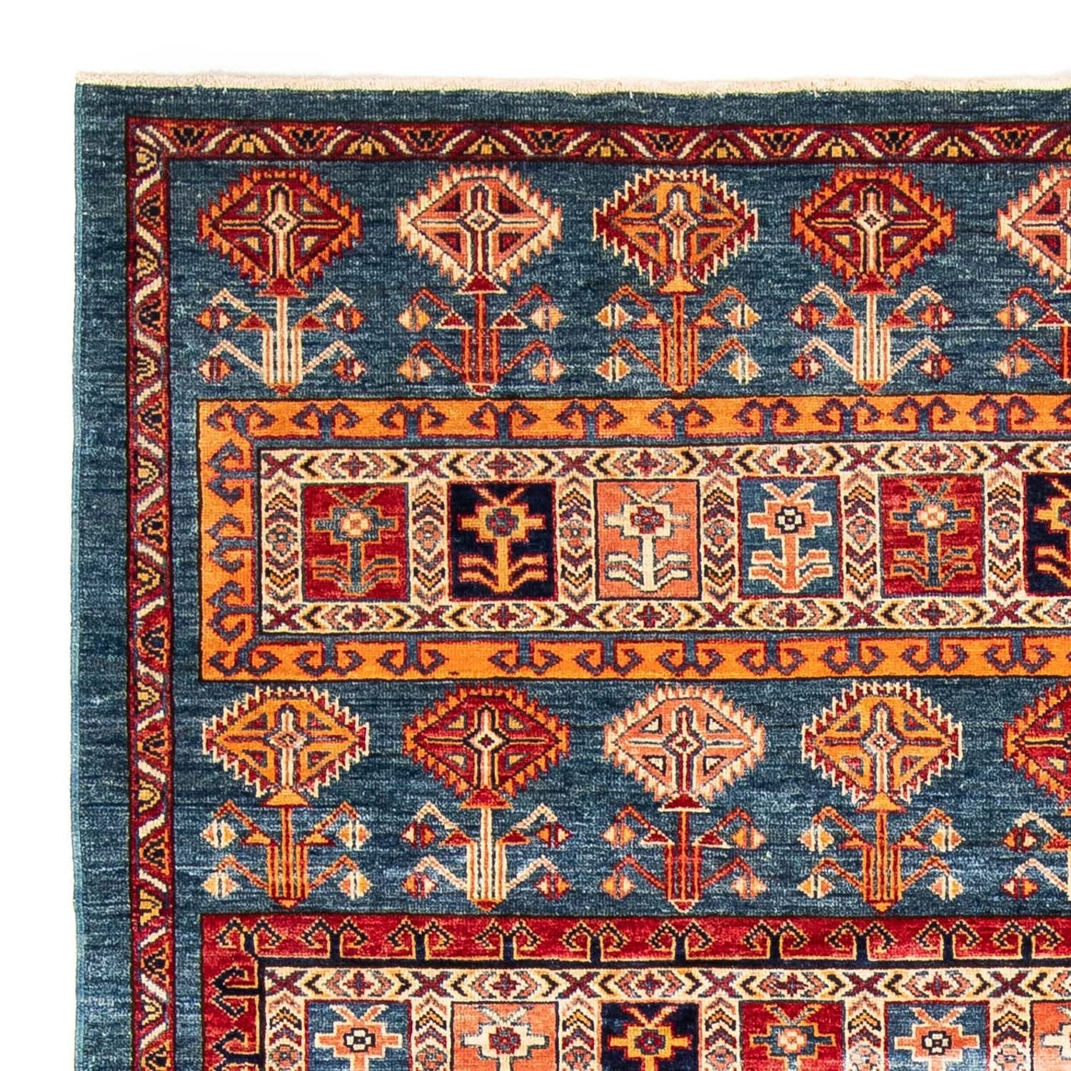 Alfombra Ziegler - Kazak - 275 x 186 cm - turquesa