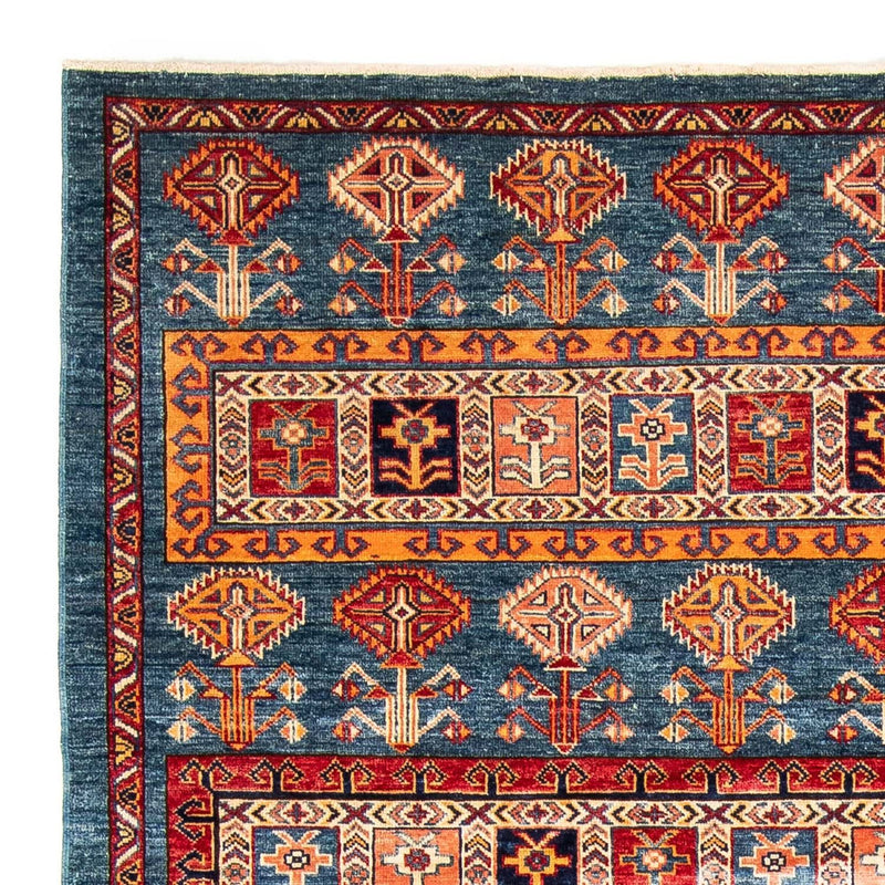 Alfombra Ziegler - Kazak - 275 x 186 cm - turquesa