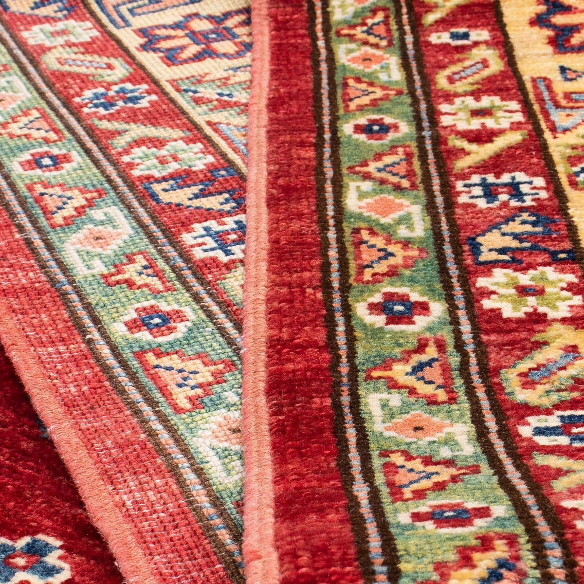 Alfombra Ziegler - Kazak - 237 x 177 cm - rojo oscuro