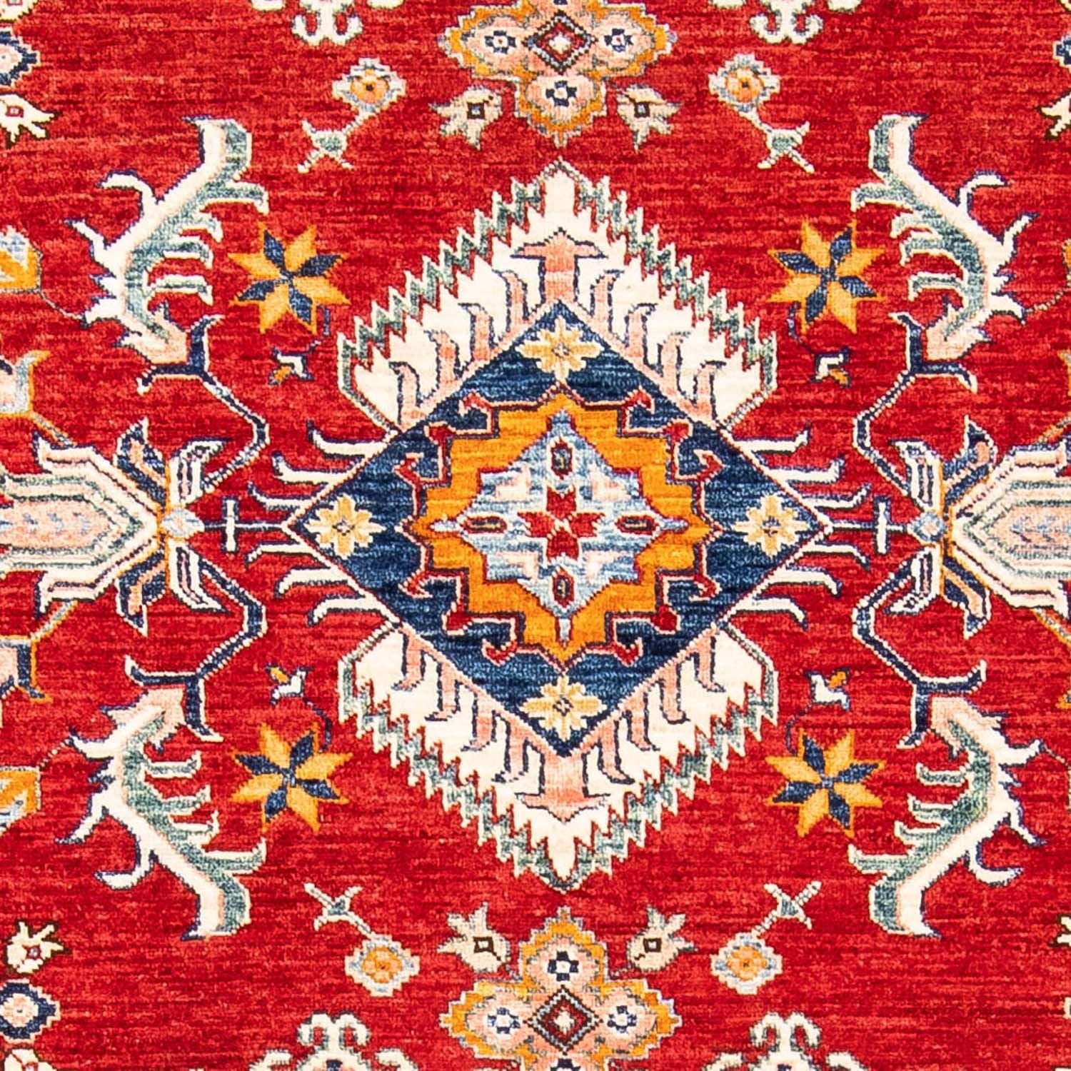 Alfombra Ziegler - Kazak - 244 x 160 cm - rojo oscuro